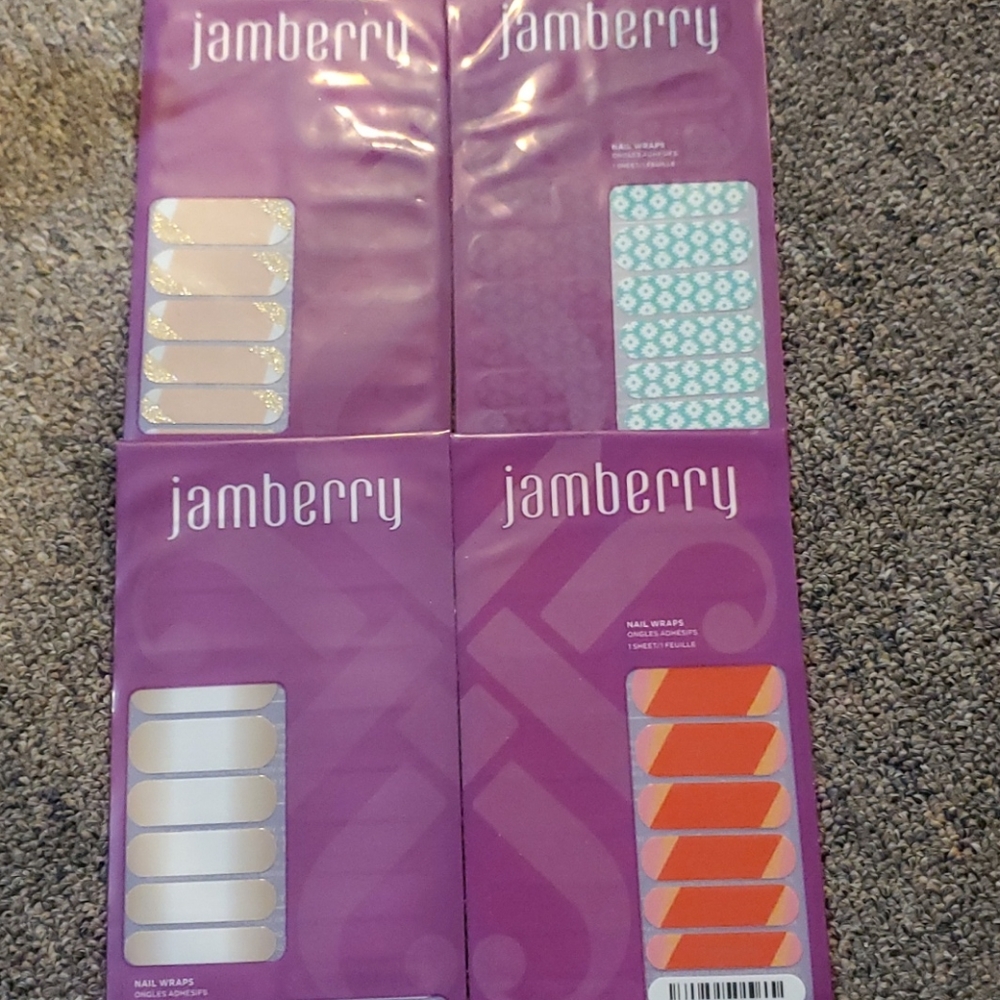 3 brand new Jamberry sets